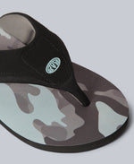 Jekyl Mens Flip-Flops - Medium Grey