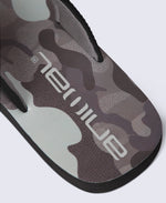 Jekyl Mens Flip-Flops - Medium Grey