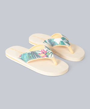 Swish Womens Flip-Flops - Beige