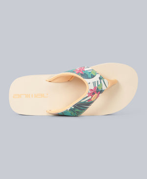 Swish Womens Flip-Flops - Beige