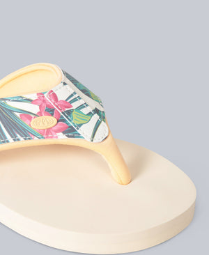 Swish Womens Flip-Flops - Beige