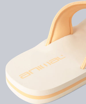 Swish Womens Flip-Flops - Beige
