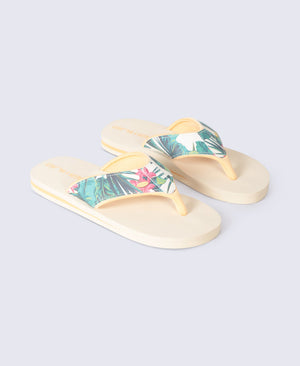 Swish Womens Flip-Flops - Beige