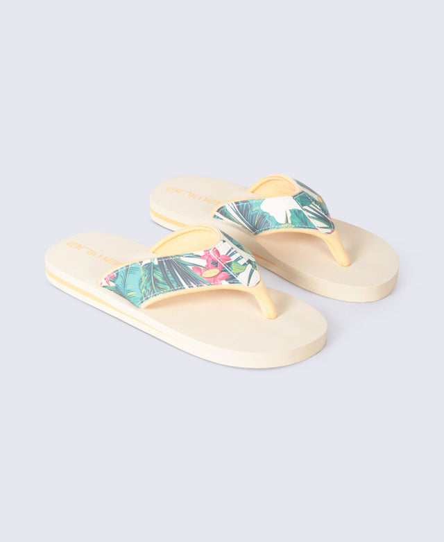 Swish Womens Flip-Flops - Beige