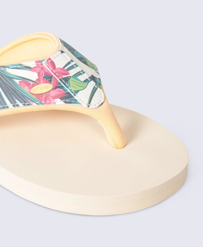 Swish Womens Flip-Flops - Beige