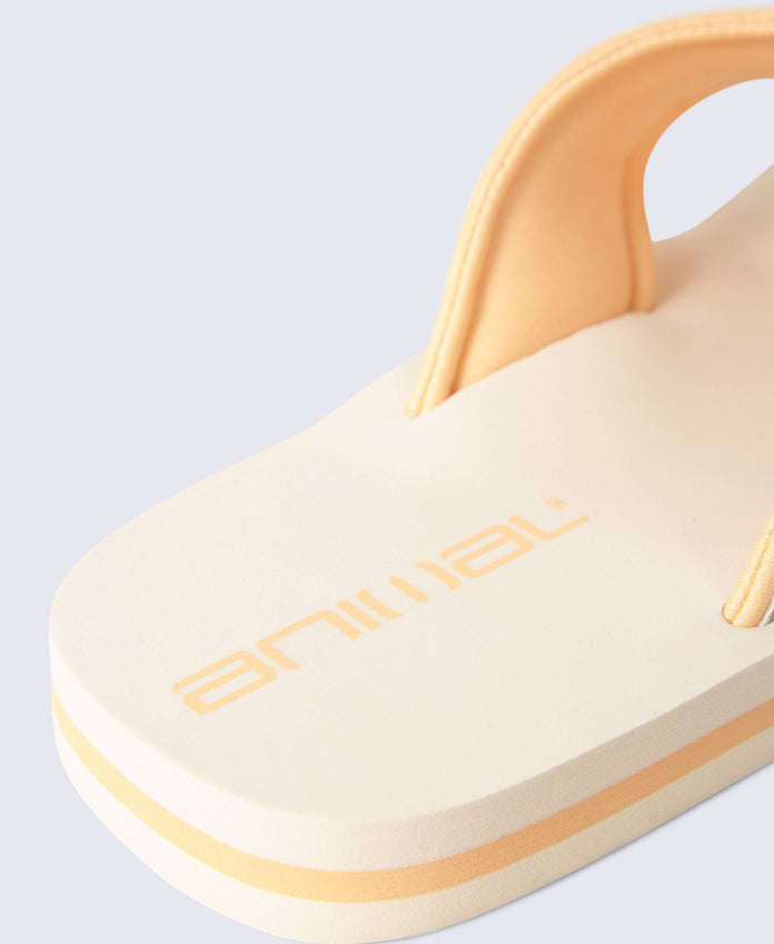 Swish Womens Flip-Flops - Beige
