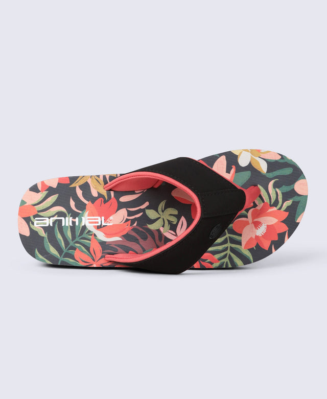 Swish Womens Flip-Flops - Bright Orange