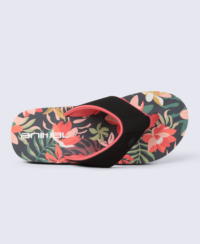 Swish Womens Flip-Flops - Bright Orange