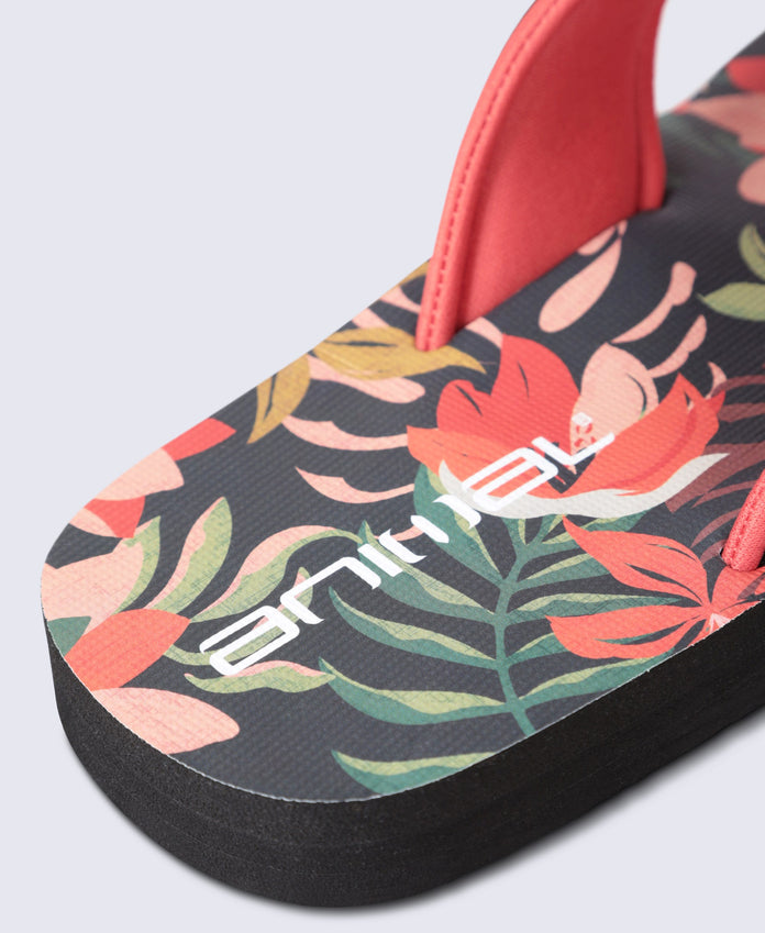 Swish Womens Flip-Flops - Bright Orange
