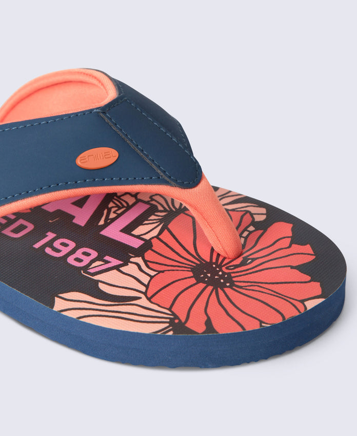 Swish Womens Flip-Flops - Coral