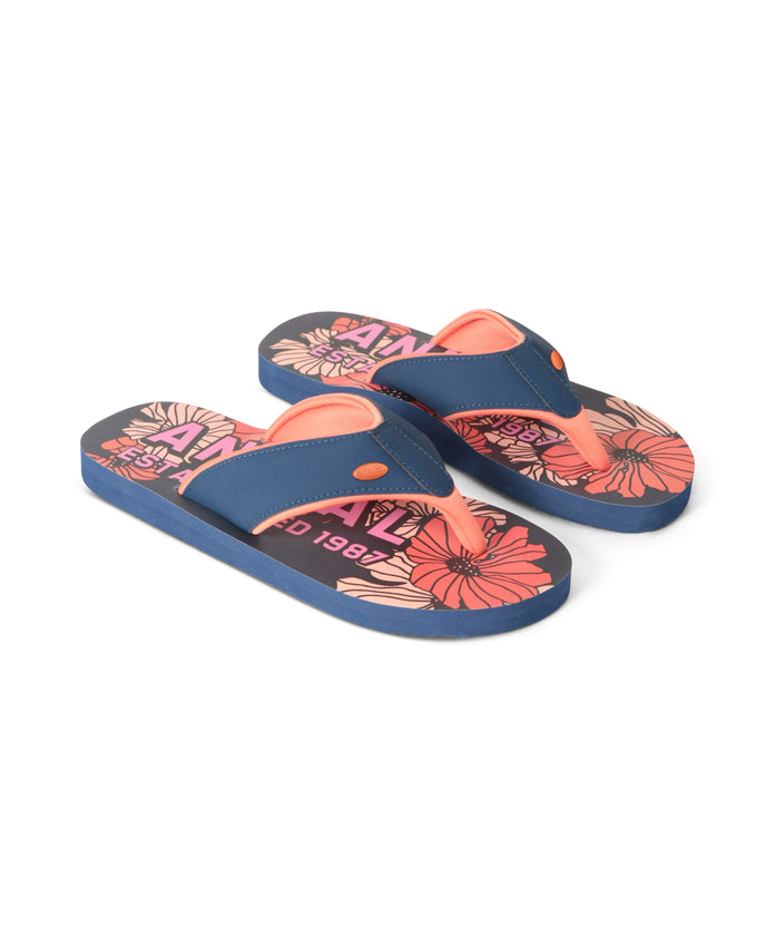 Swish Womens Flip-Flops - Coral