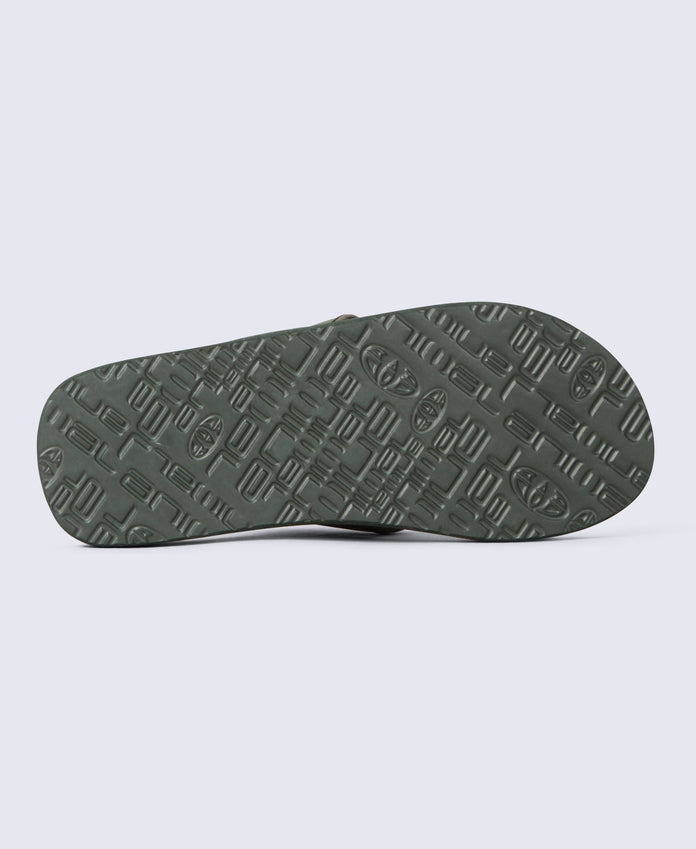 Swish Womens Flip-Flops - Dark Khaki