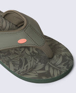 Swish Womens Flip-Flops - Dark Khaki