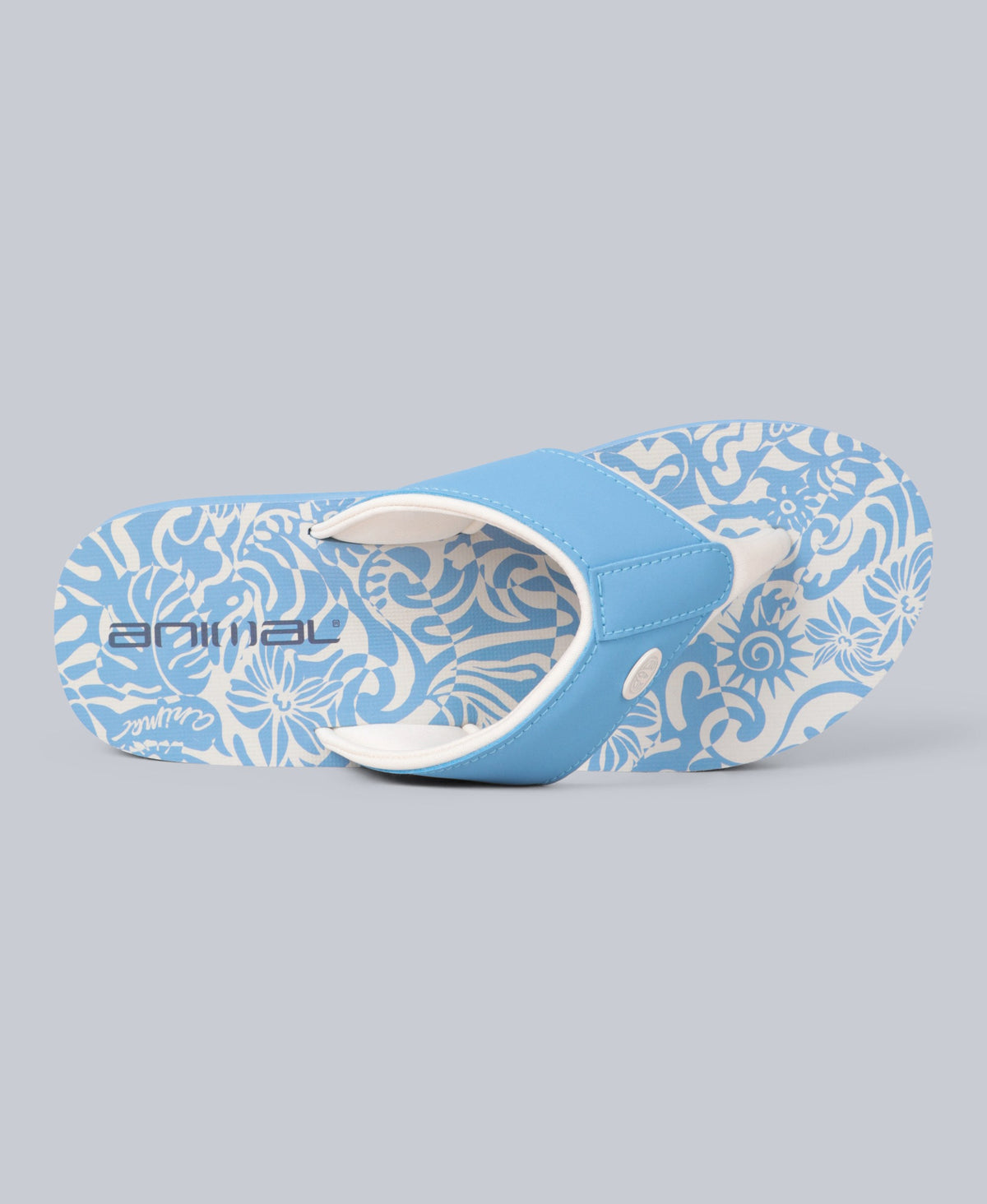 Swish Womens Flip-Flops - Pale Blue