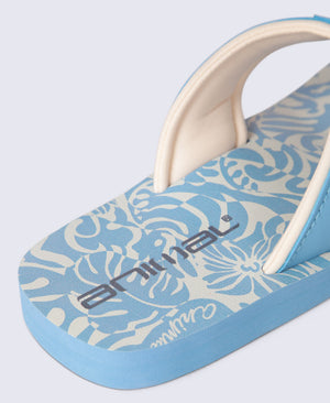 Swish Womens Flip-Flops - Pale Blue