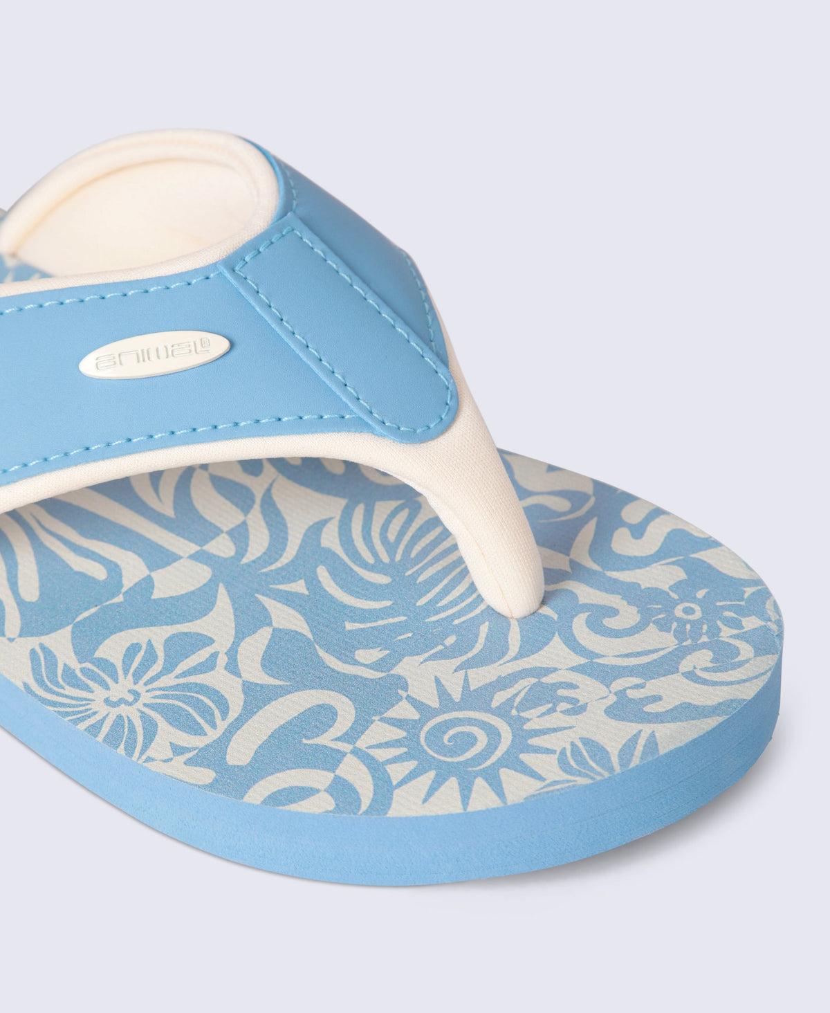 Swish Womens Flip-Flops - Pale Blue