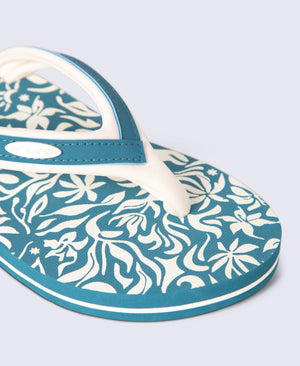 Swish Womens Flip-Flops - Turquoise
