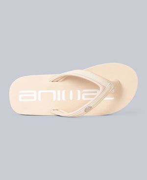 Swish Womens Flip-Flops - Beige