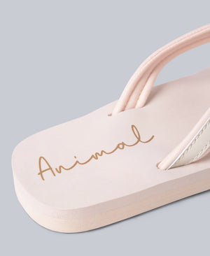 Swish Womens Flip-Flops - Beige