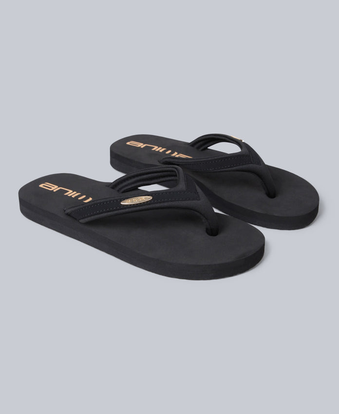 Swish Womens Flip-Flops - Black