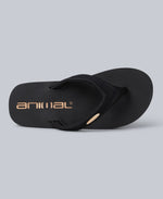 Swish Womens Flip-Flops - Black