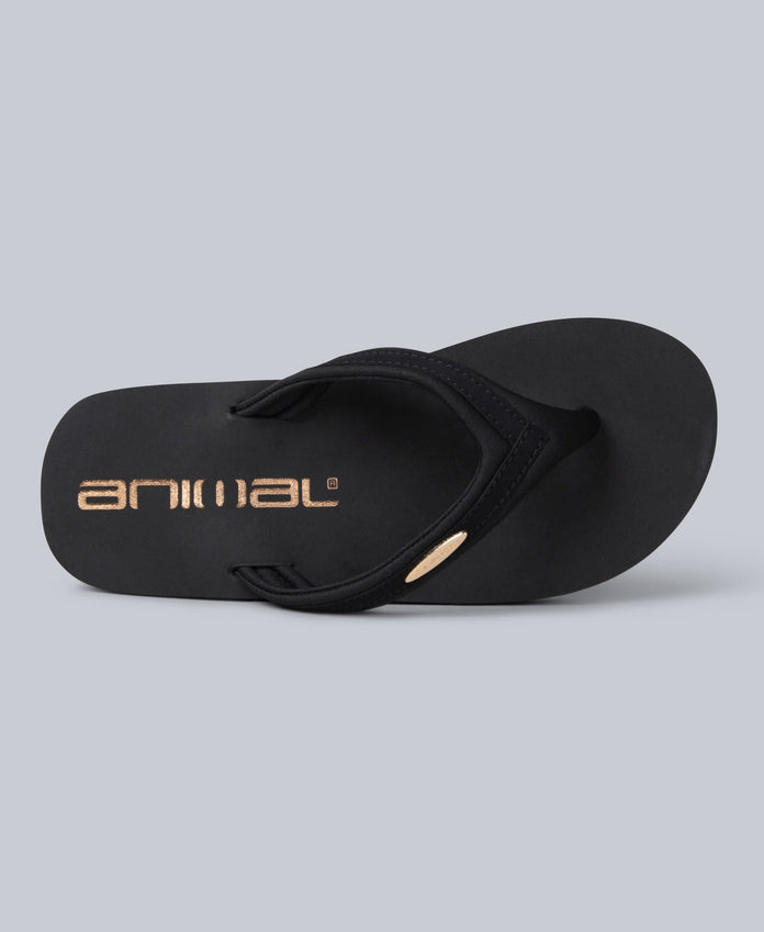 Swish Womens Flip-Flops - Black