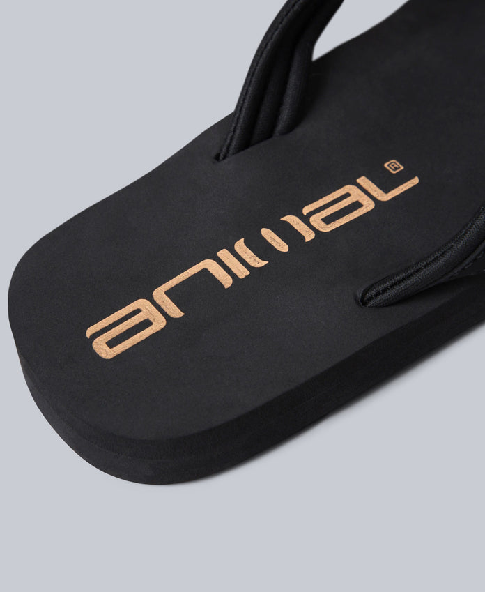 Swish Womens Flip-Flops - Black