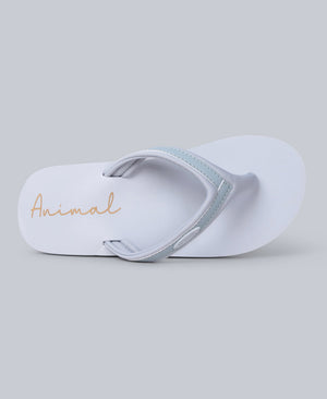 Swish Womens Flip-Flops - Grey