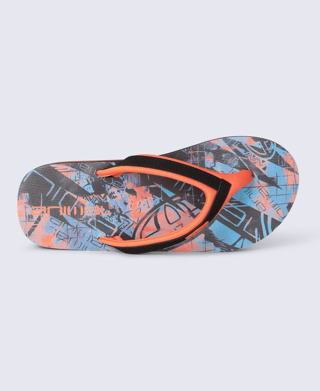 Jekyl Kids Flip-Flops - Burnt Orange