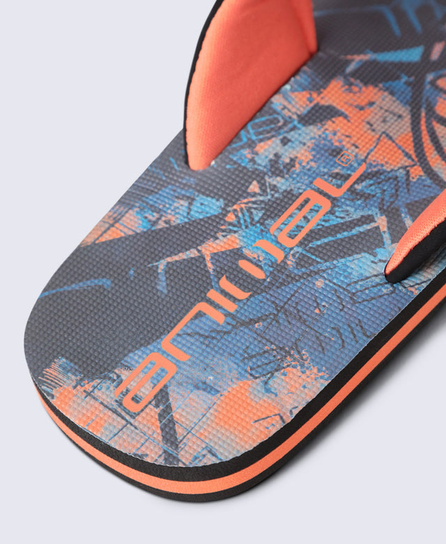 Jekyl Kids Flip-Flops - Bright Orange