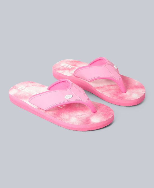 Swish Kids Recycled Flip-Flops - Dark Pink