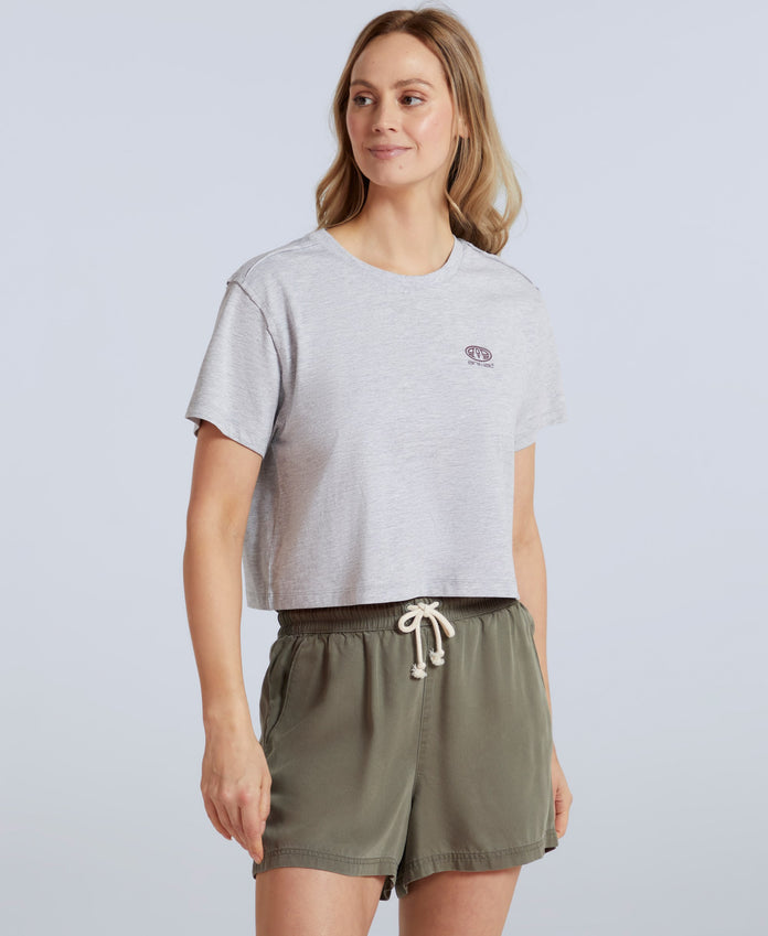 Layne Womens Organic T-shirt - Grey