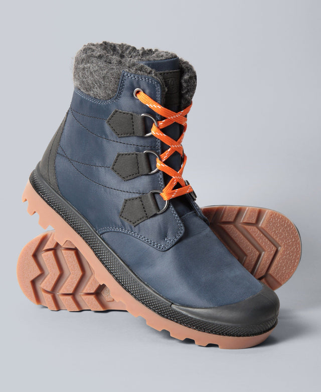 Kids Winter Lined Boots - Grey
