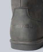 Mens Slipper Boots - Grey