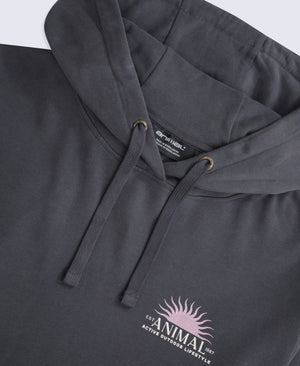 River Mens Hoodie - Alloy Grey