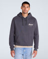 River Mens Hoodie - Black