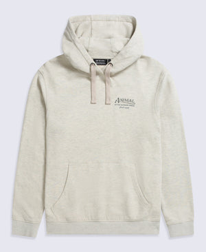 River Mens Hoodie - Cream