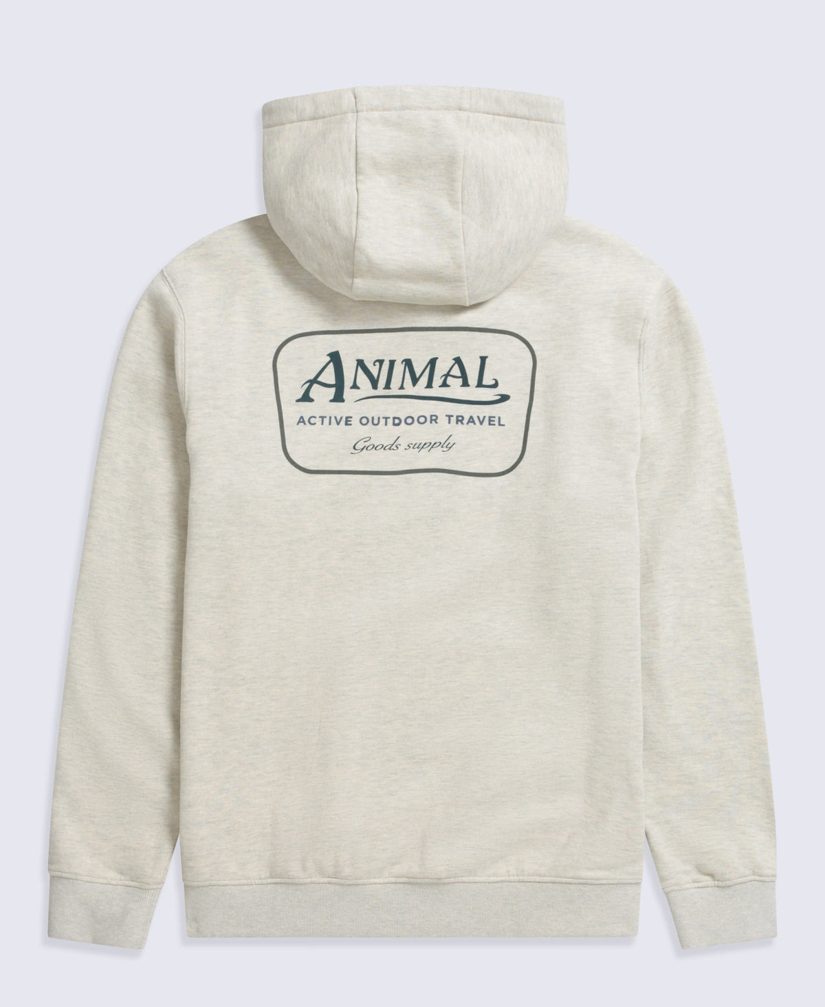 River Mens Hoodie - Cream