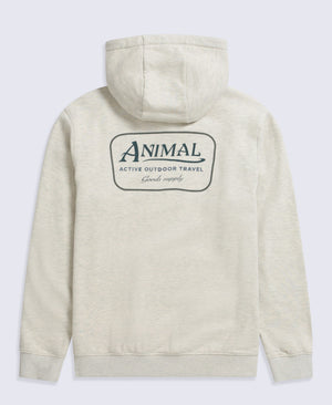 River Mens Hoodie - Cream
