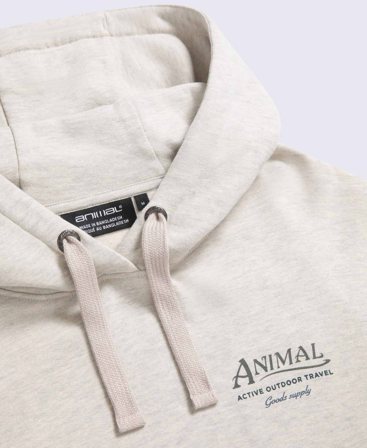 River Mens Hoodie - Cream