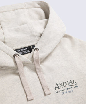 River Mens Hoodie - Cream