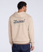 River Mens Hoodie - Dark Beige