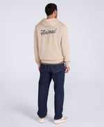 River Mens Hoodie - Dark Beige