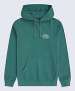 River Mens Hoodie - Dark Green