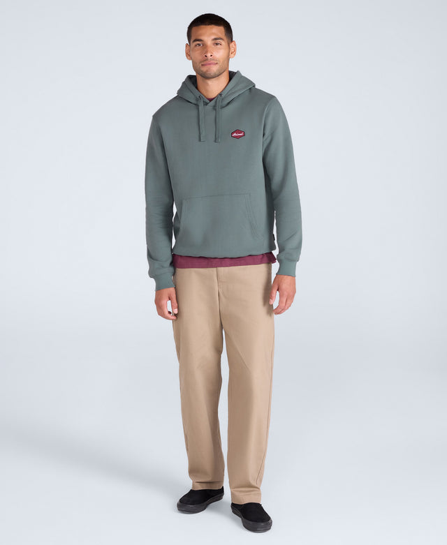 River Mens Hoodie - Green