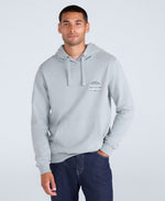 River Mens Hoodie - Light Blue