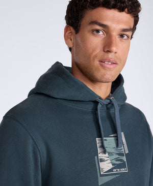 River Mens Hoodie - Petrol