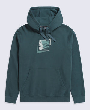 River Mens Hoodie - Petrol