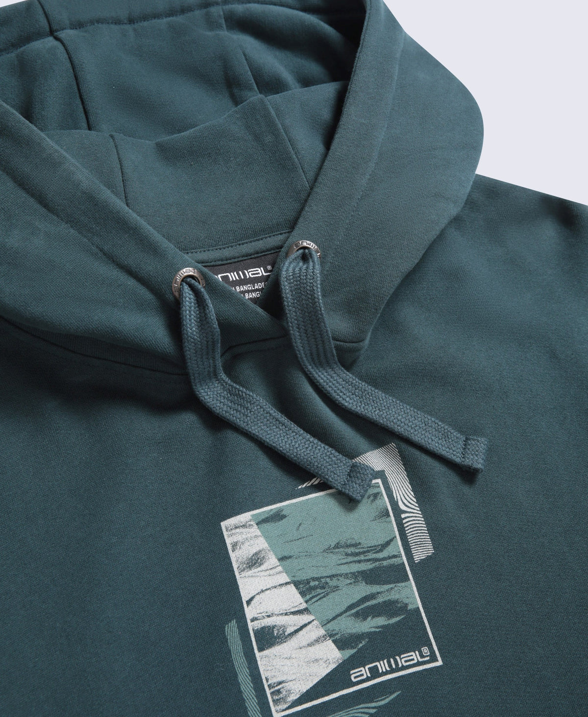 River Mens Hoodie - Petrol