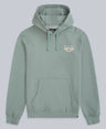 River Mens Hoodie - Pale Green